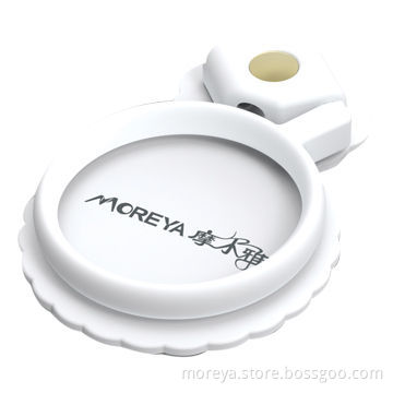 Mobile Phone Finger Ring Holder, Zinc Alloy Material, with Black/White/Coffee Colors